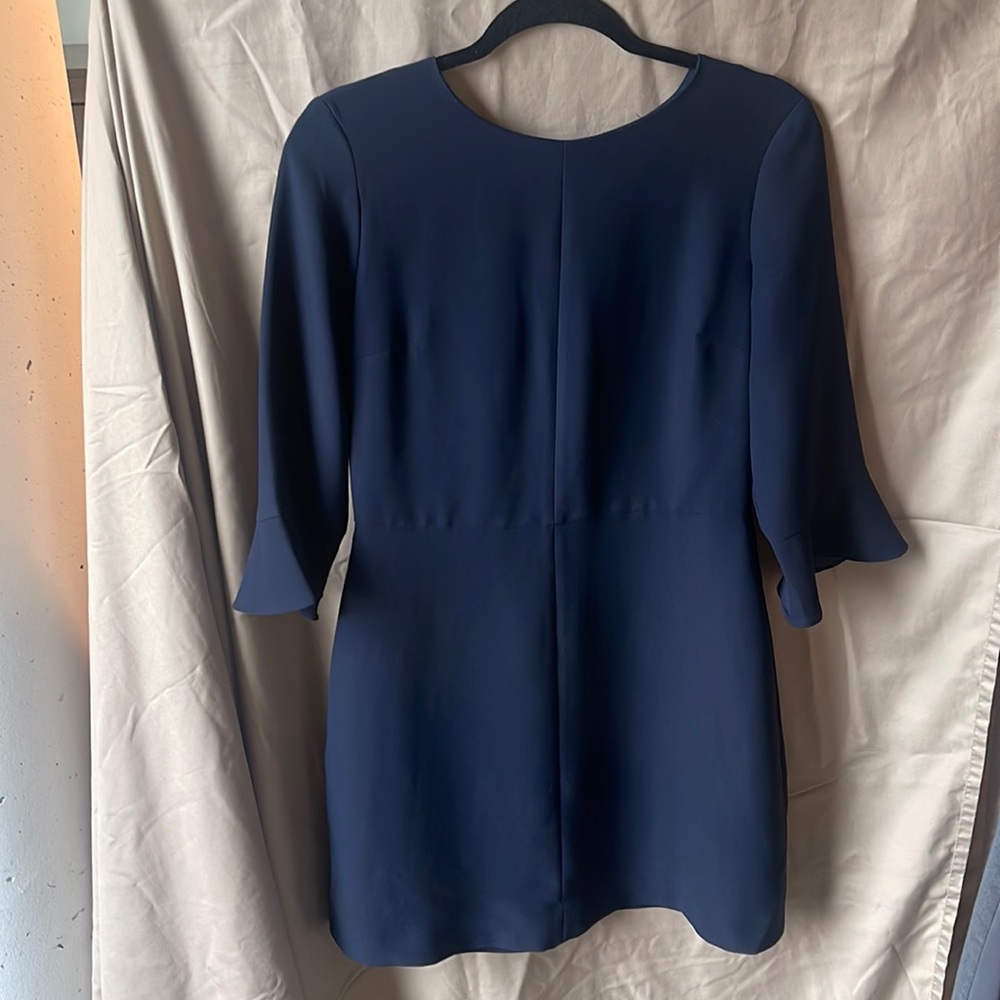 Banana Republic 3/4 Bell Sleeves Dress - Navy